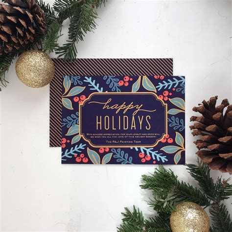 discount business holiday cards